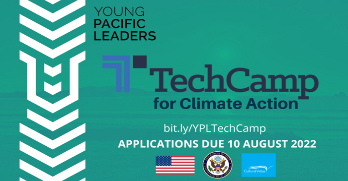 Young Pacific Leaders TechCamp Climate Action Workshop