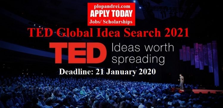 Apply/ #TED Global Idea Search 2021 is now open | #Jobs/ #Internships ...