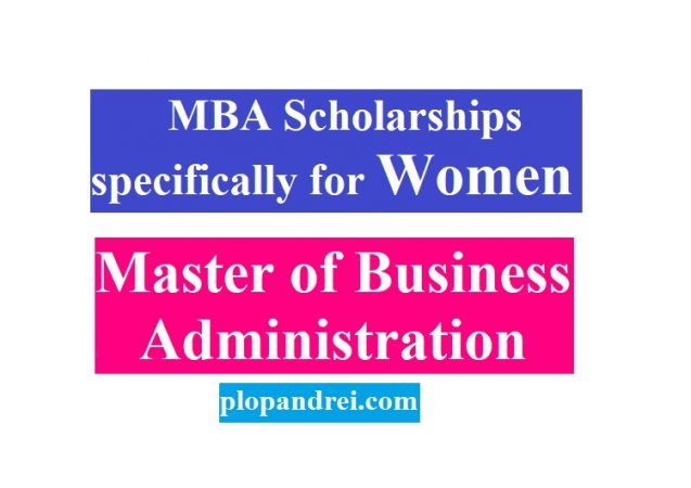 MBA Scholarships specifically for Women