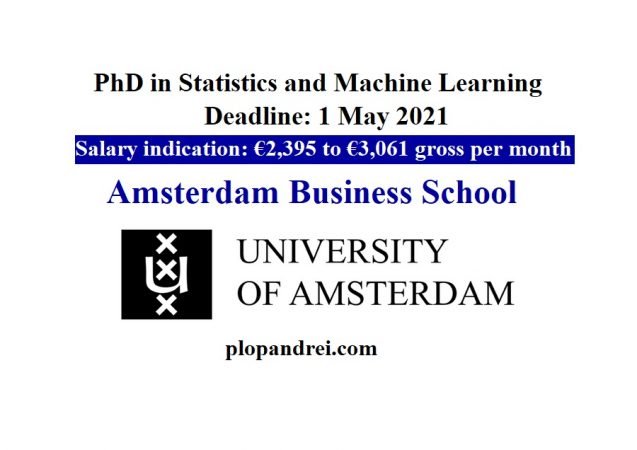 university of amsterdam phd requirements