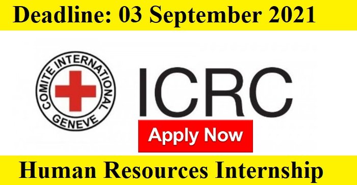 Human Resources Internship at International Red Cross