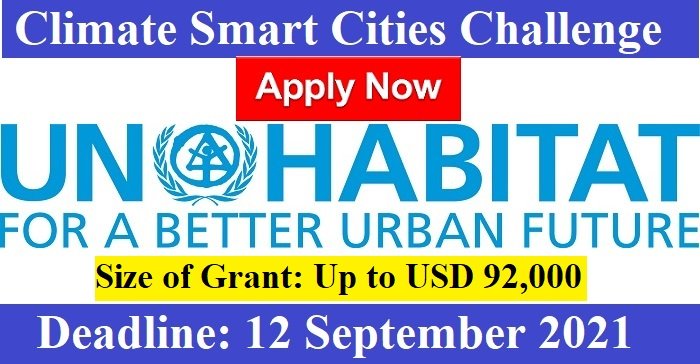 Call for Applications/ Climate Smart Cities Challenge