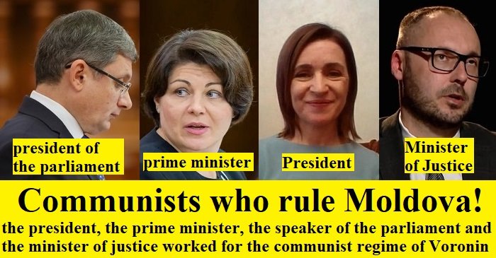 Update / Communists who rule Moldova! A communist will never become a liberal!!!!